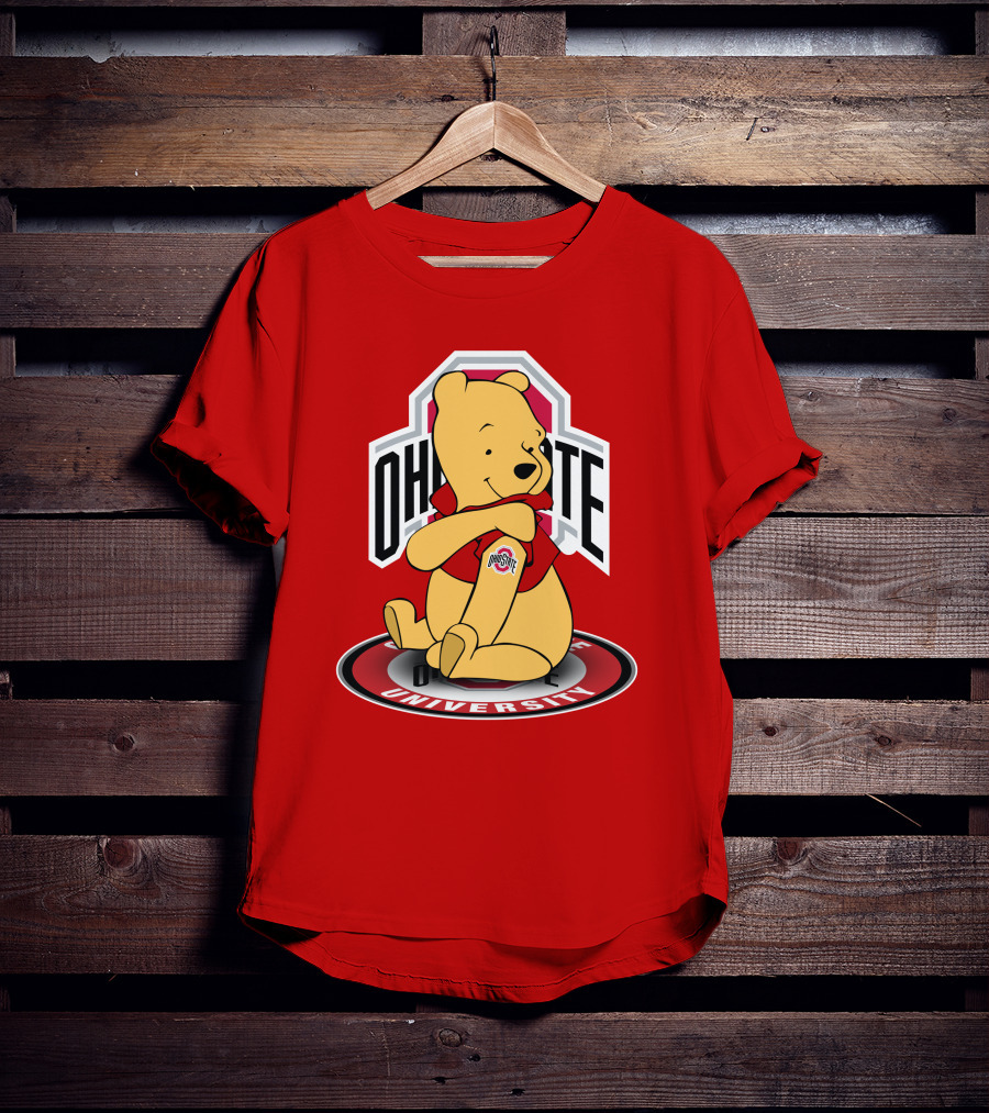 Ohio State Buckeyes Winnie The Pooh University T-Shirt