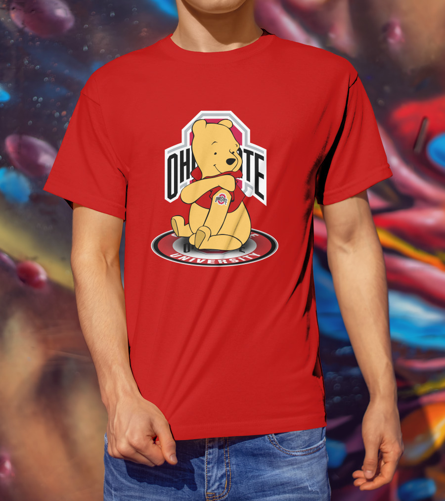 Ohio State Buckeyes Winnie The Pooh University T-Shirt