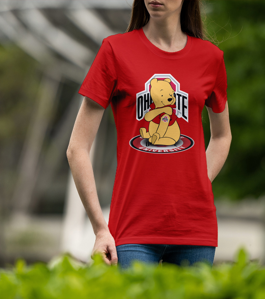 Ohio State Buckeyes Winnie The Pooh University T-Shirt