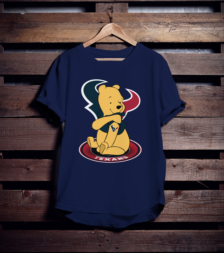Houston Texans Winnie The Pooh Texans T-Shirt