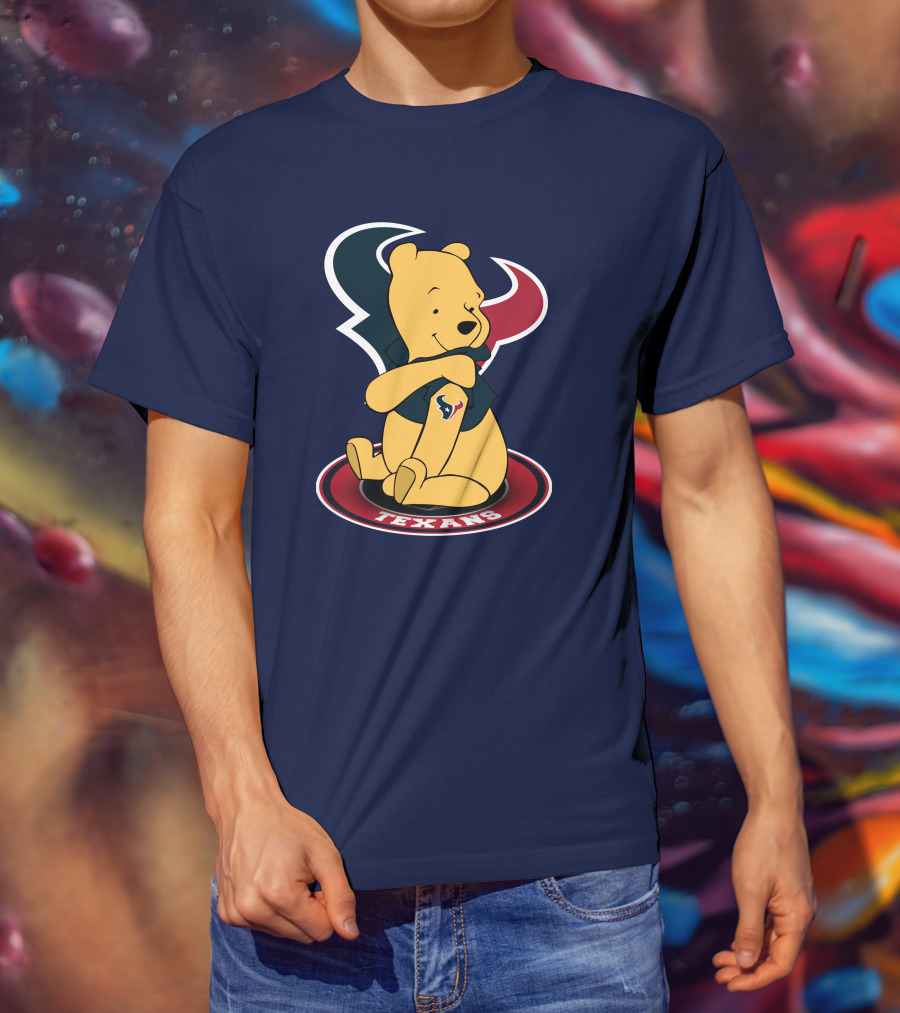 Houston Texans Winnie The Pooh Texans T-Shirt