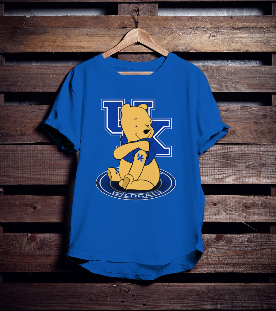 Winnie The Pooh Kentucky Wildcats UK T-Shirt