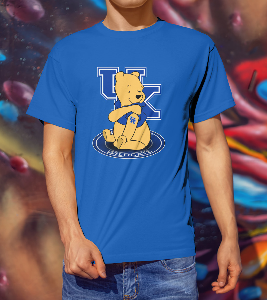 Winnie The Pooh Kentucky Wildcats UK T-Shirt