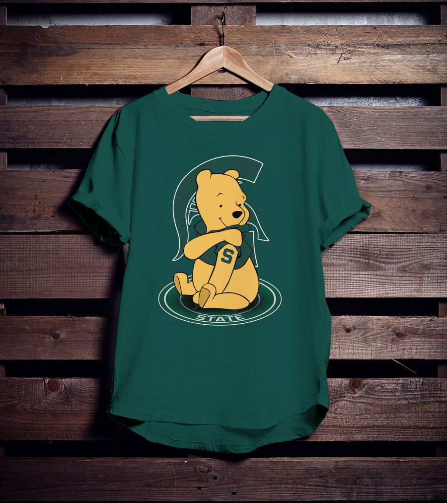Michigan State Spartans Winnie The Pooh State T-Shirt