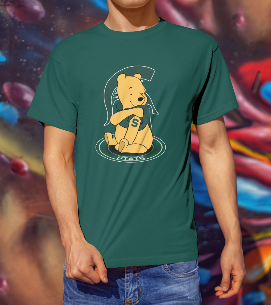 Michigan State Spartans Winnie The Pooh State T-Shirt