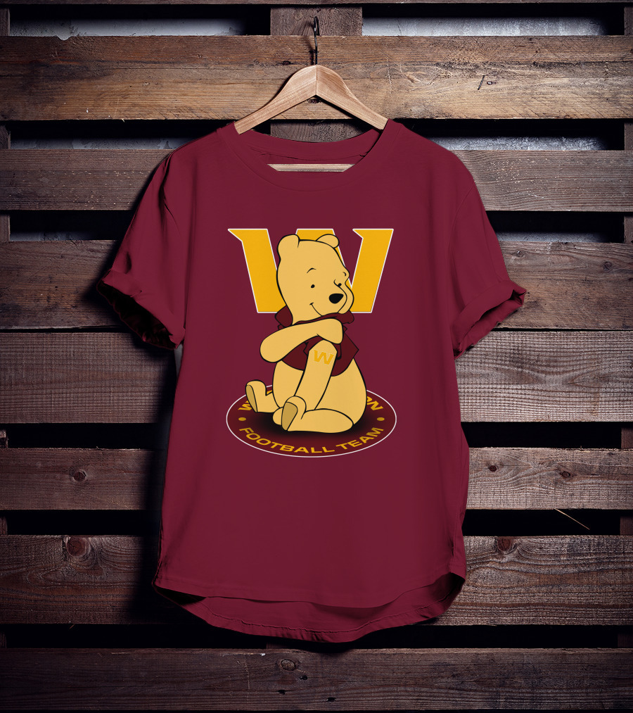 Washington Football Team W Winnie The Pooh T-Shirt