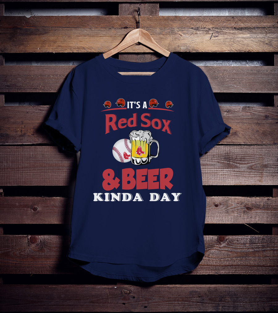 Boston Red Sox Beer Baseball Day T-Shirt