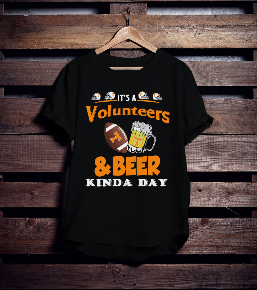Tennessee Volunteers Football And Beer Day Celebrations T-Shirt