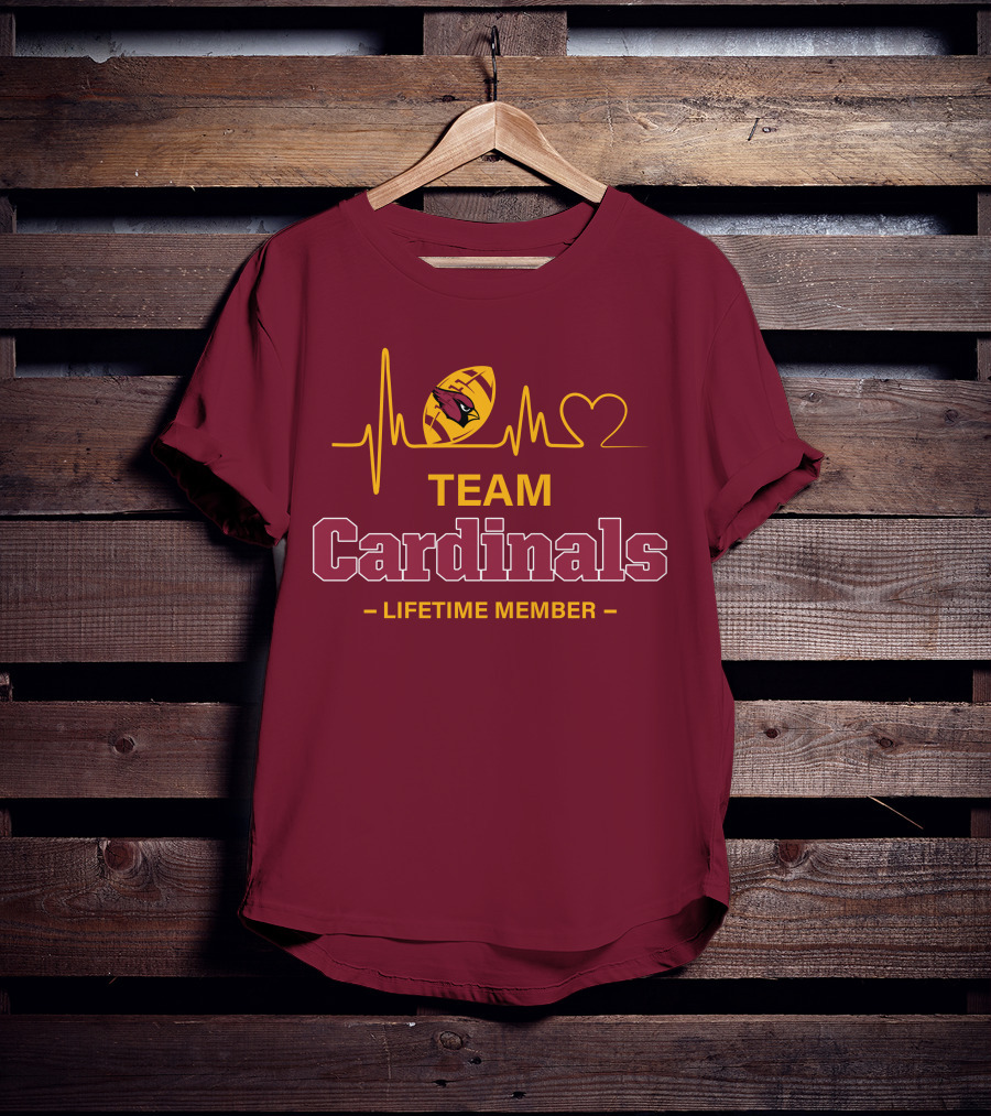 Team Cardinals Lifetime Member T-Shirt