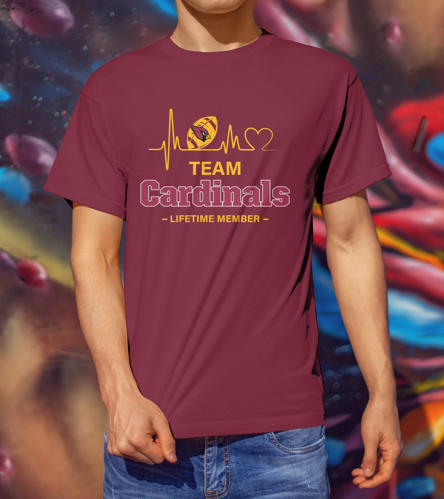 Team Cardinals Lifetime Member T-Shirt