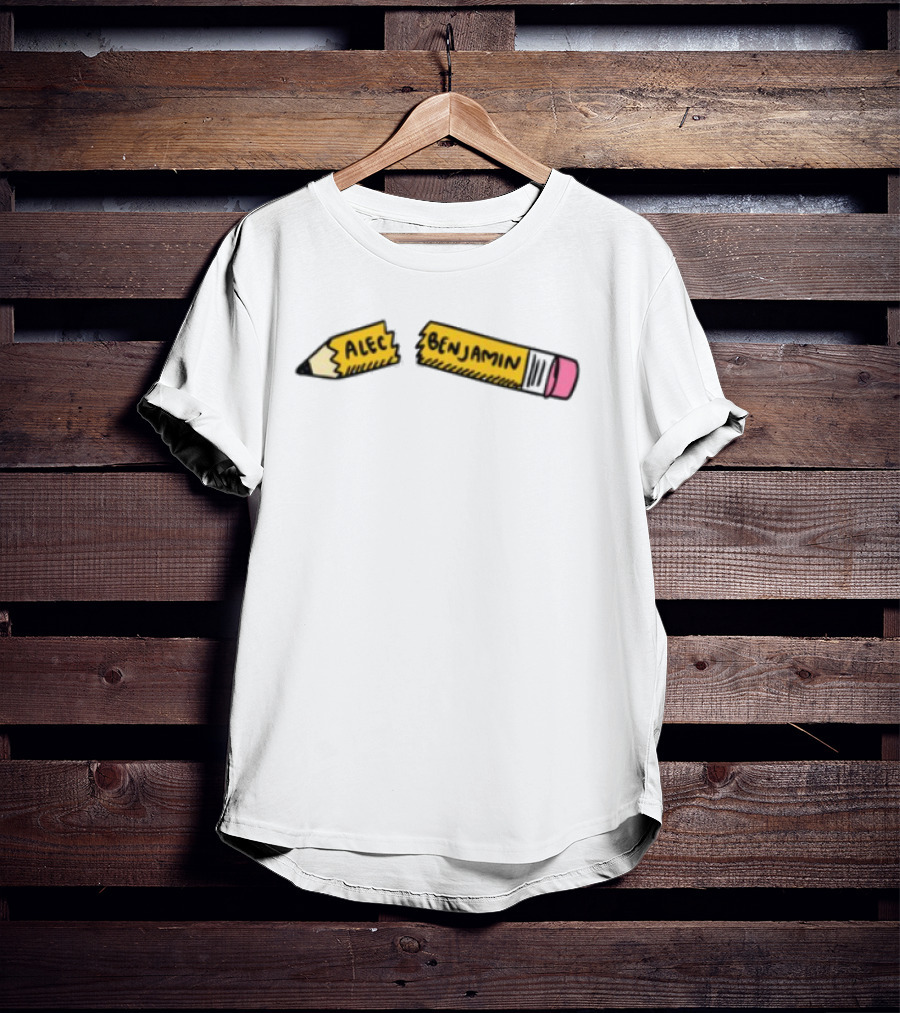 Alec Benjamin Broken Pencil Graphic T-Shirt