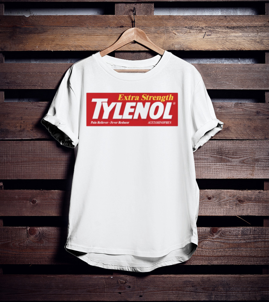 Methsyndicate Extra Strength Tylenol Pain Reliever Fever Reducer Acetaminophen T-Shirt