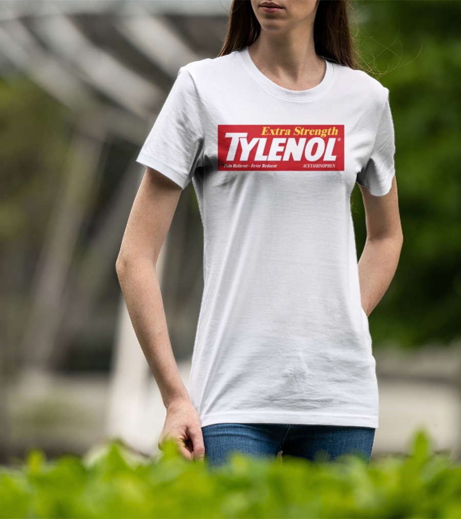 Methsyndicate Extra Strength Tylenol Pain Reliever Fever Reducer Acetaminophen T-Shirt