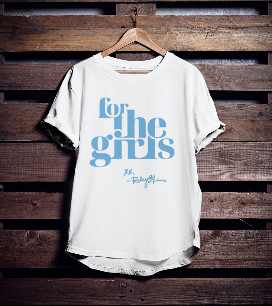 Turning Point USA For The Girls Featuring Riley Gaines Signature T-Shirt