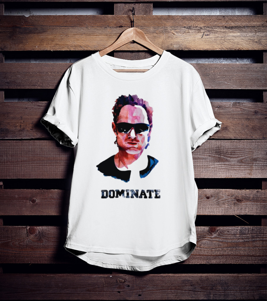 Dominate Win Lose Bold Sunglasses Illustration T-Shirt