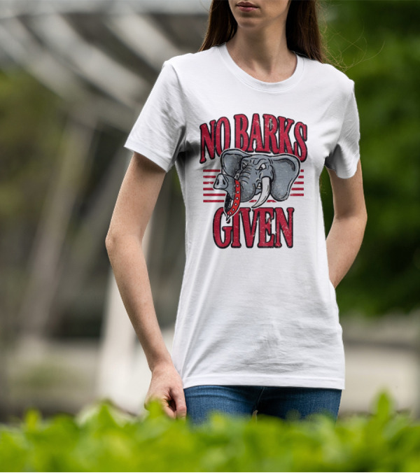 Alabama Crimson Tide Triumphs Over Georgia Bulldogs No Barks Given T-Shirt
