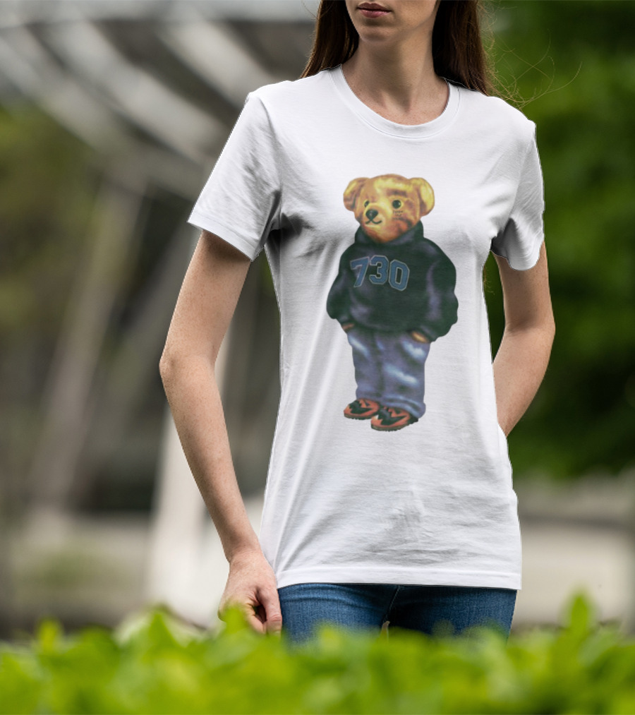 730 Bear Fresh Blank And Jeans Look T-Shirt