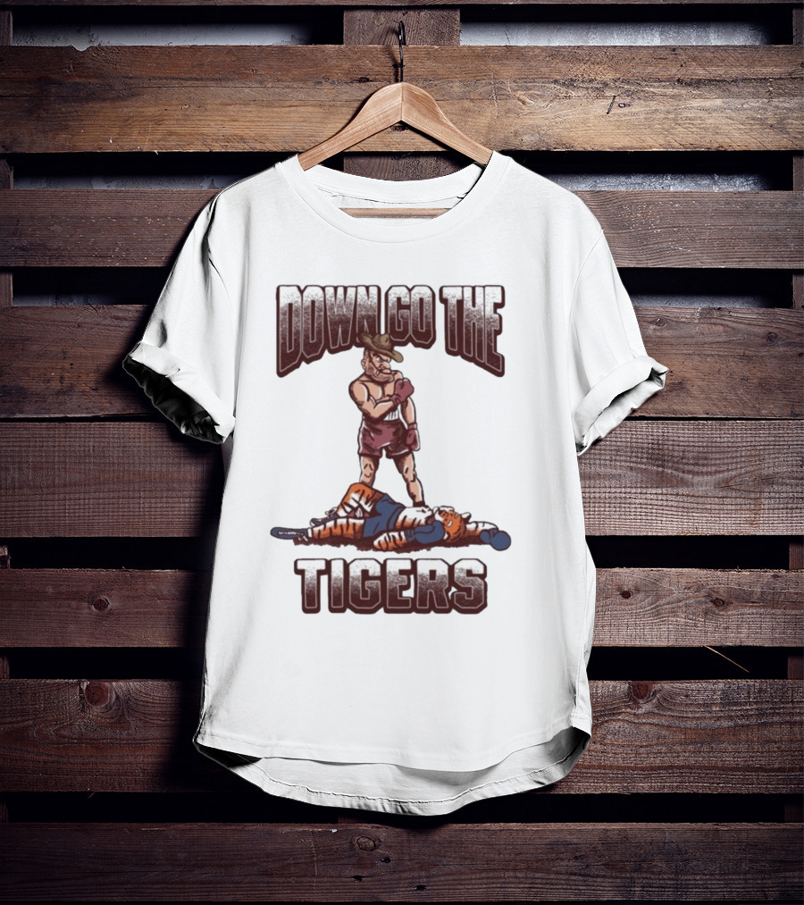 Texas A&M Aggies Down Go The Auburn Tigers 2025 T-Shirt