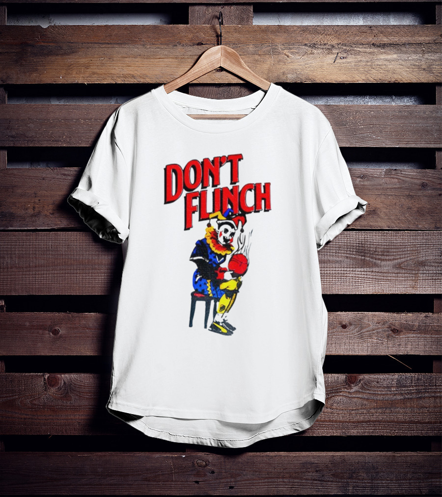 Tyrese Haliburton Basketball Clown Don't Flinch T-Shirt