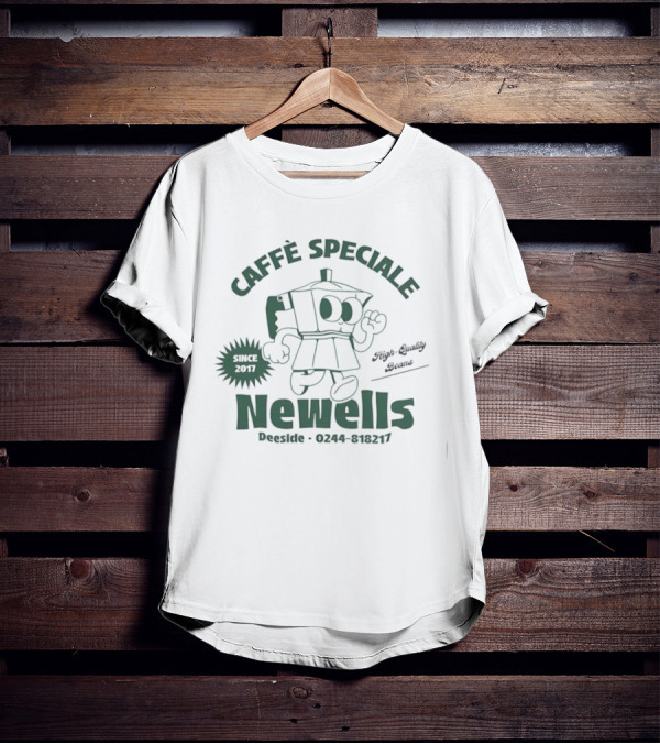 Caffè Speciale Newells 2017 High Quality Beans Since Rosetta 0244-988217 T-Shirt