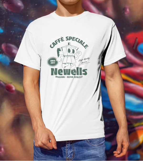 Caffè Speciale Newells 2017 High Quality Beans Since Rosetta 0244-988217 T-Shirt