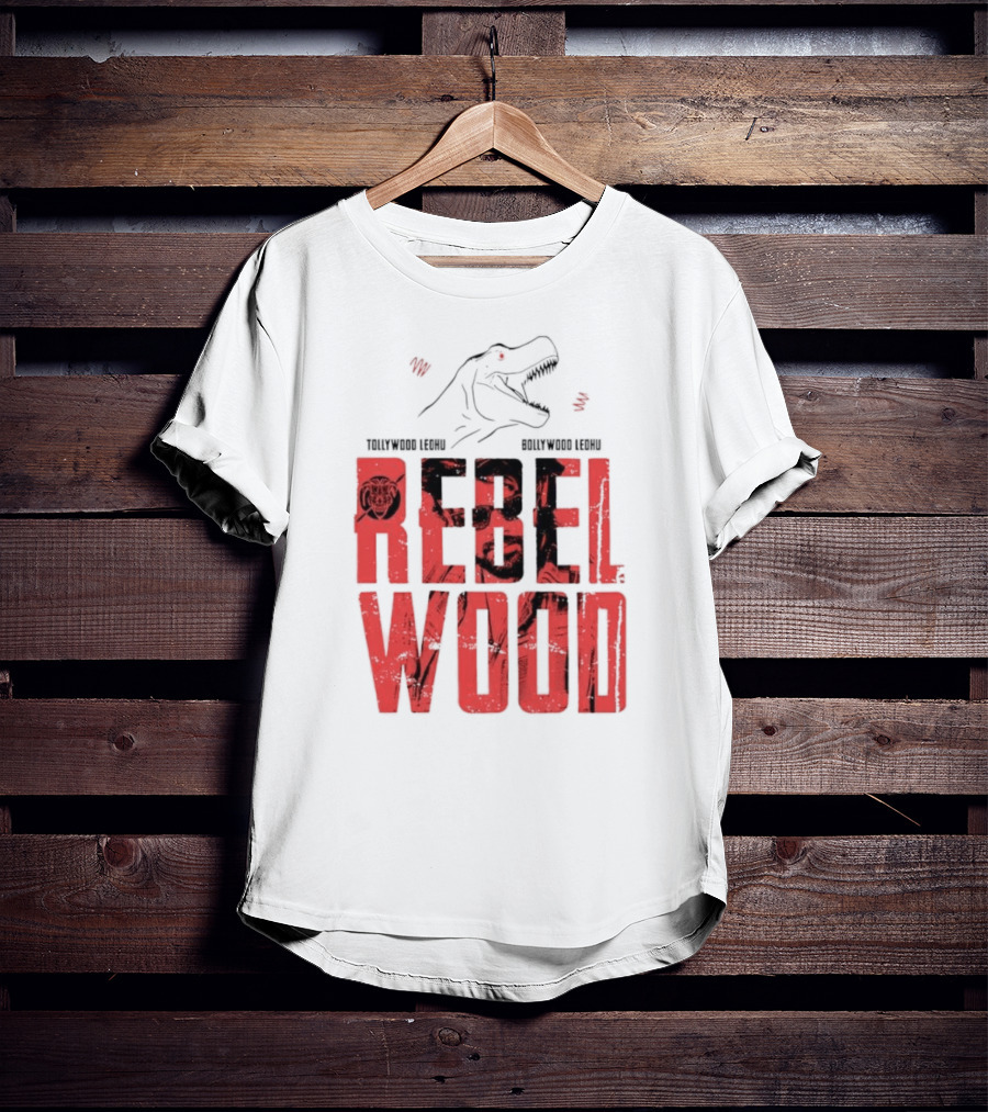 Rebelwood Dinosaur Tollywood Ledhu Bollywood Ledhu T-Shirt