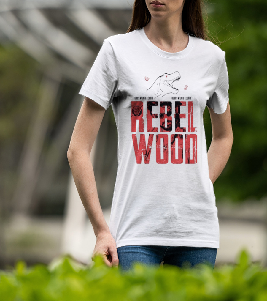 Rebelwood Dinosaur Tollywood Ledhu Bollywood Ledhu T-Shirt
