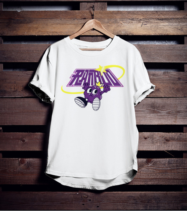 Ranboo Sneaker Crowned Purple Character With Yellow Swirl And Sneakers T-Shirt