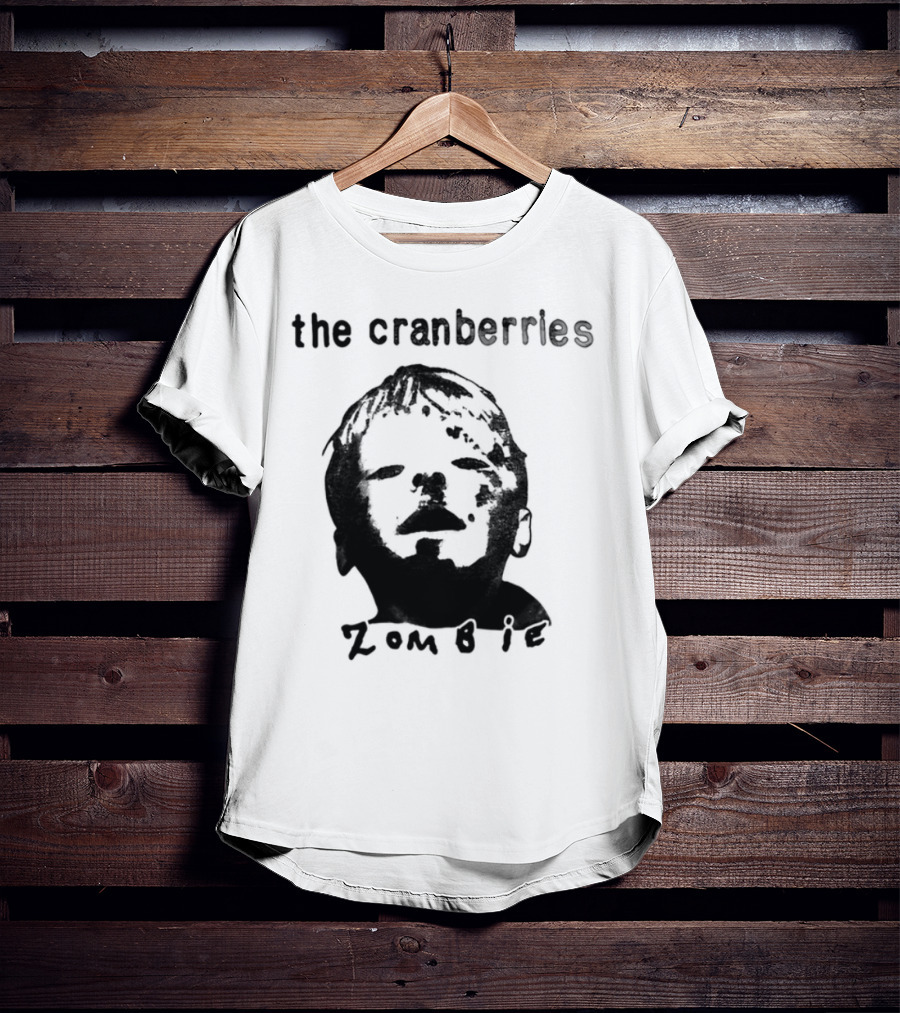 The Cranberries Zombie Kid Face Drawing T-Shirt