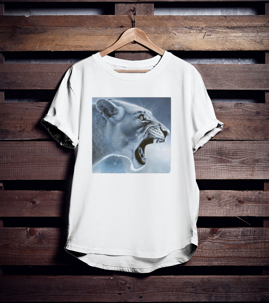 Lion Rage Intense Roar Fierce Expression T-Shirt