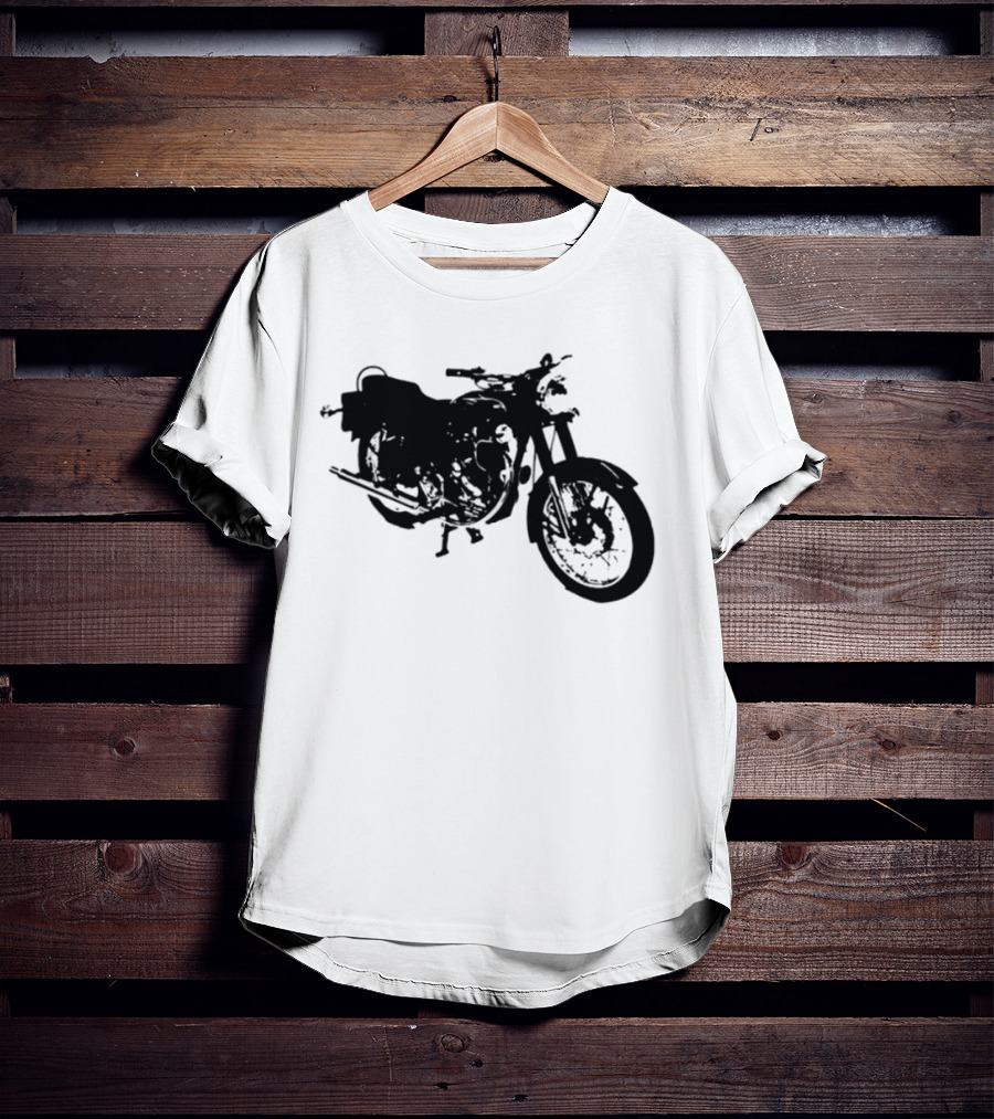 Bacon Hair Riding Motorcycle Fun Adventure T-Shirt