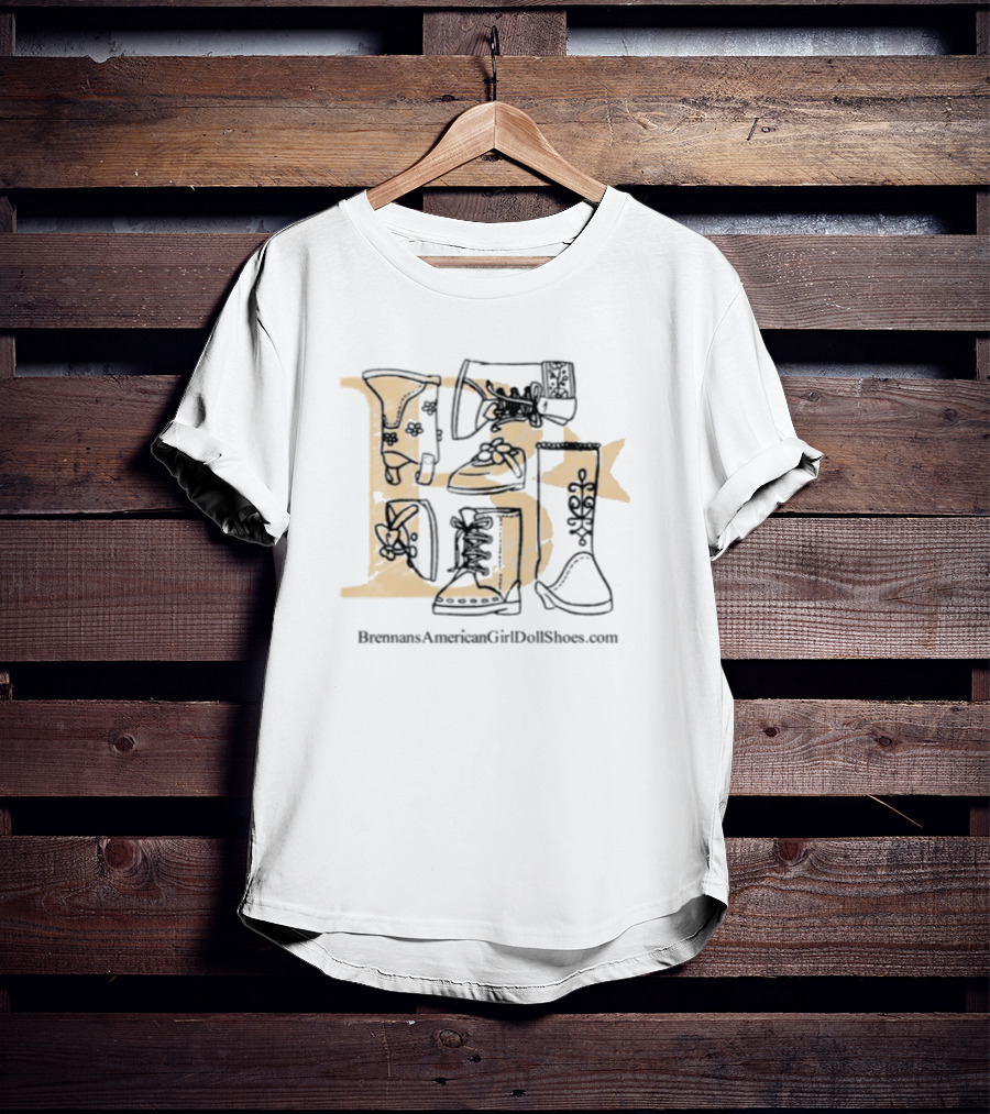 Brennan American Girl Doll Illustration Dot Com T-Shirt