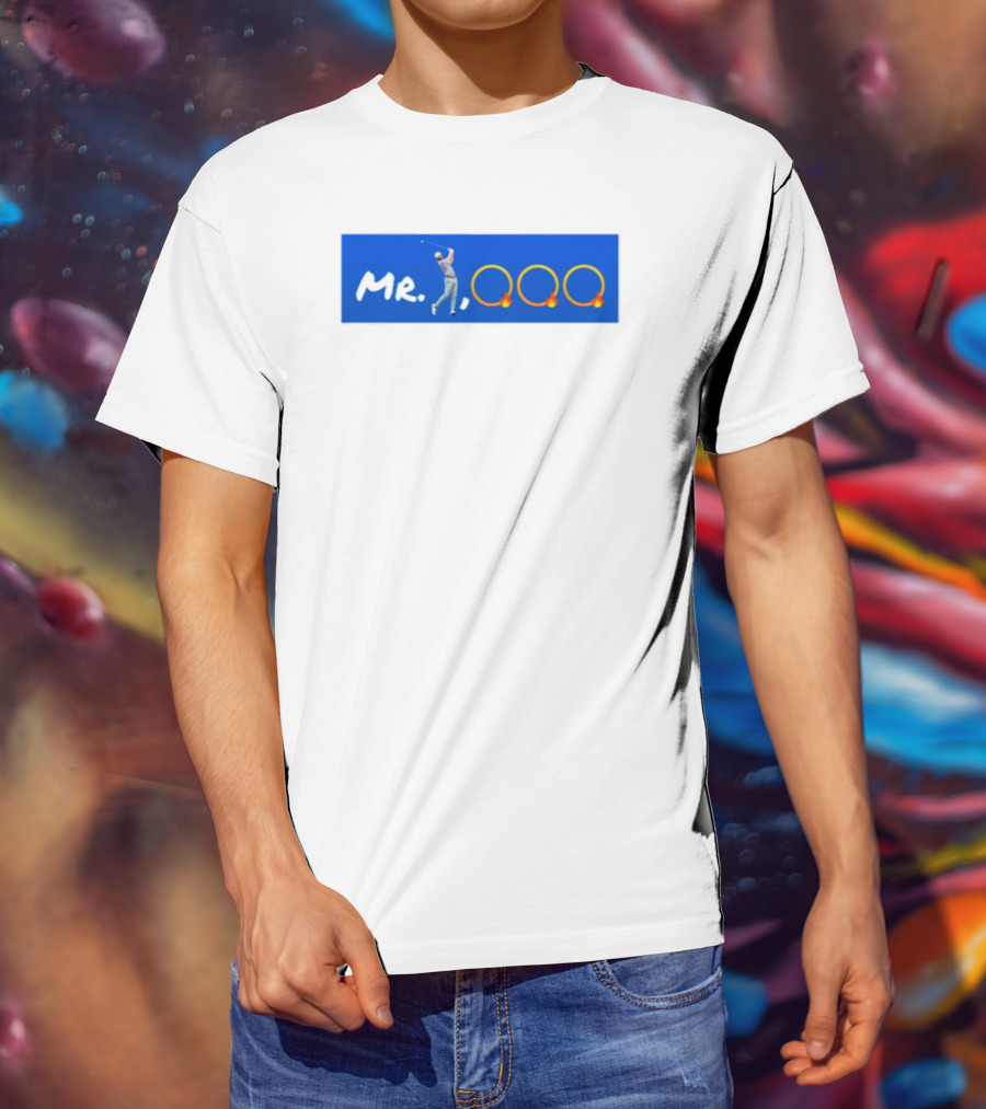 Cameron Young Golf Mr 1000 Fire Ring Swing T-Shirt