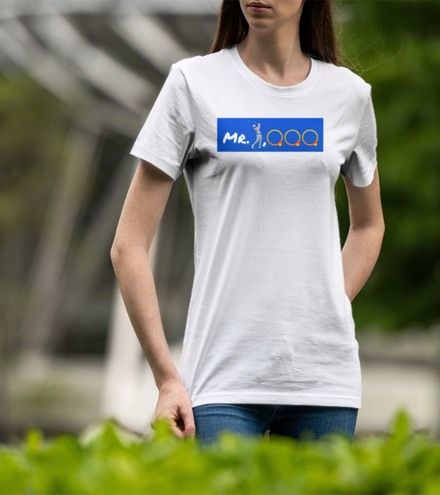 Cameron Young Golf Mr 1000 Fire Ring Swing T-Shirt