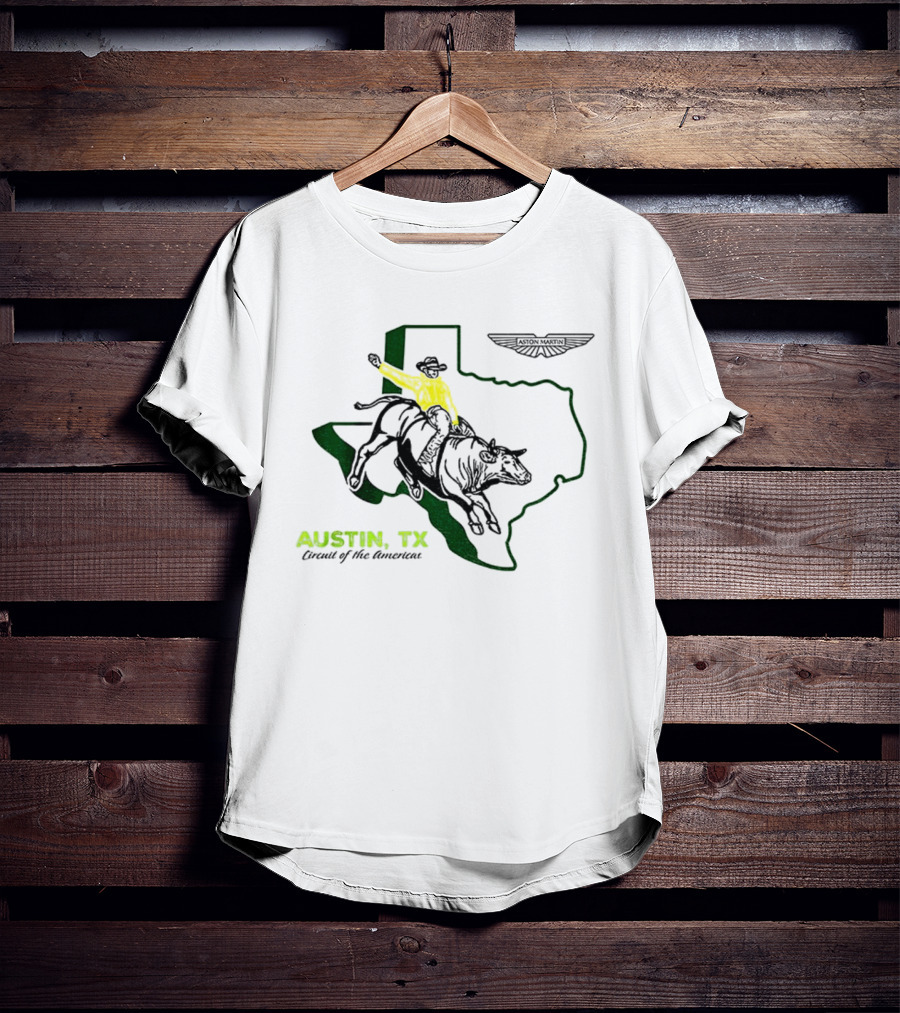 Aston Martin Texas Circuit Of The Americas Austin TX T-Shirt