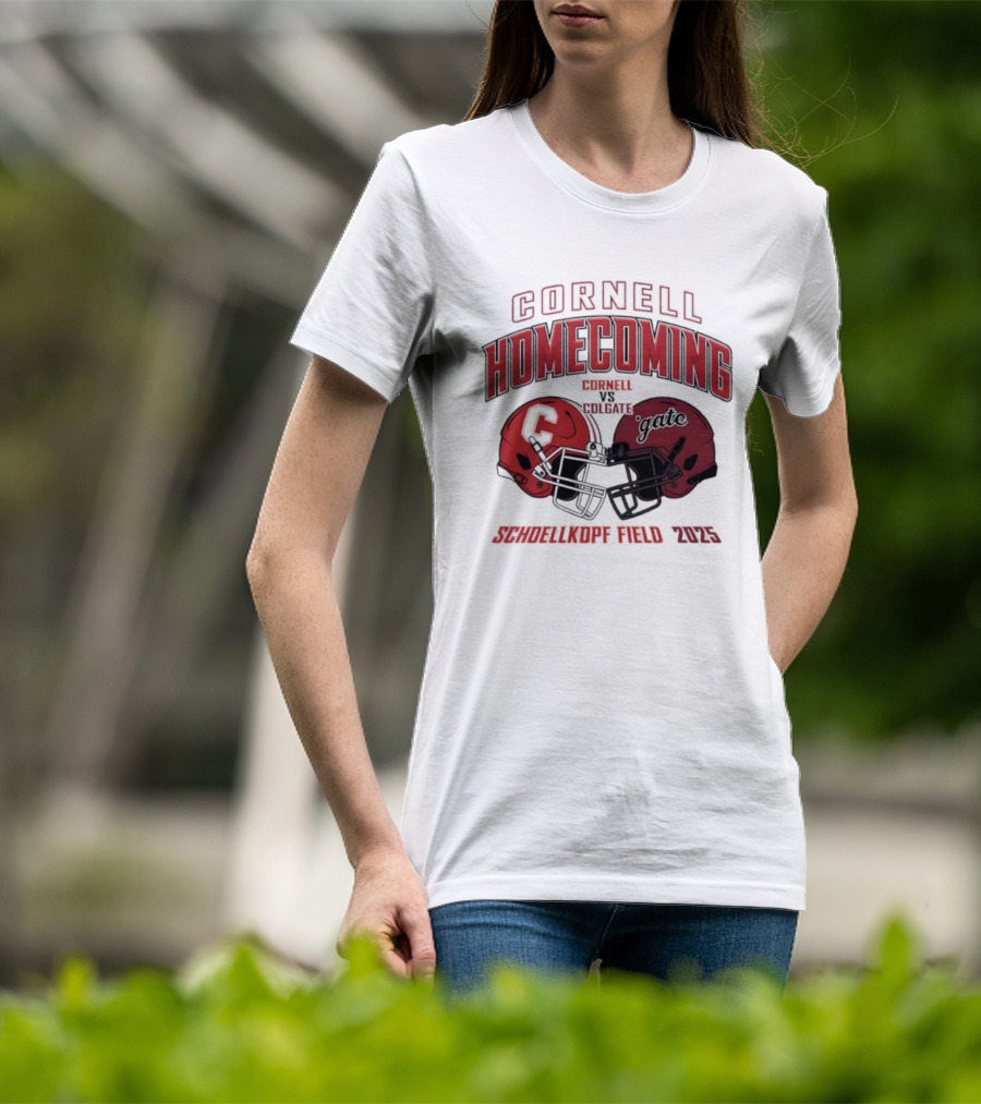 Cornell Homecoming 2025 Cornell Vs Colgate Schoellkopf Field Game Day T-Shirt