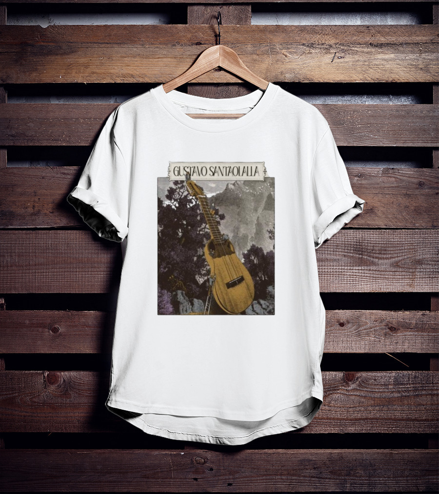 Gustavo Santaolalla Guitar Tour 2025 Artwork T-Shirt