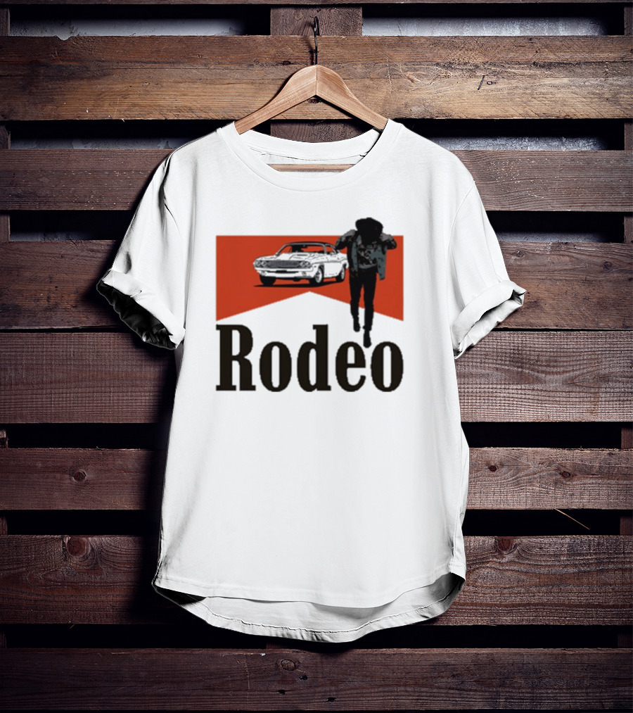 Johnny Stimson Rodeo Car Silhouette T-Shirt