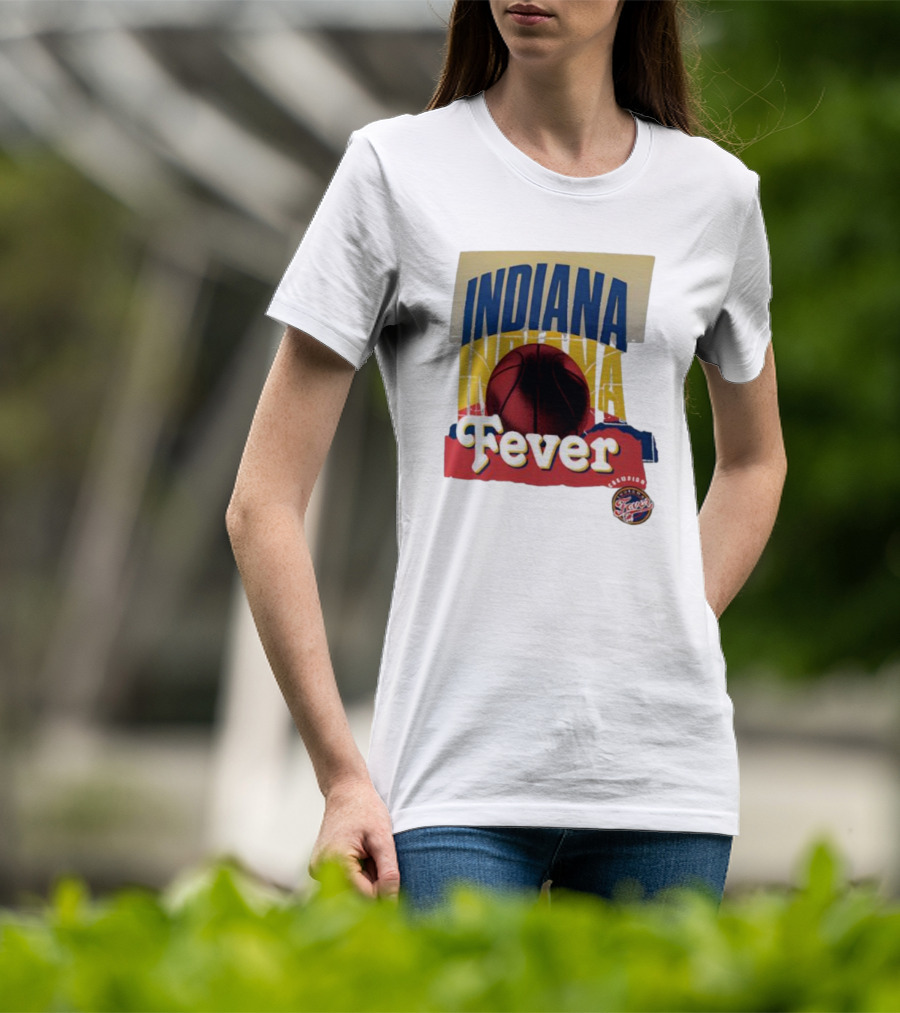 Indiana Fever Basketball 2025 WNBA Playoffs Power Forward Fever Edition T-Shirt