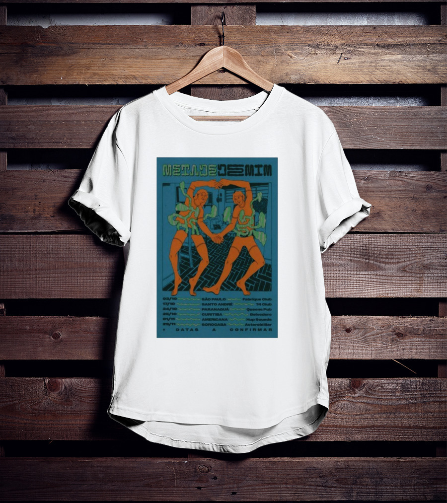 Metade De Mim October 2025 São Paulo Curitiba Tour Dates T-Shirt