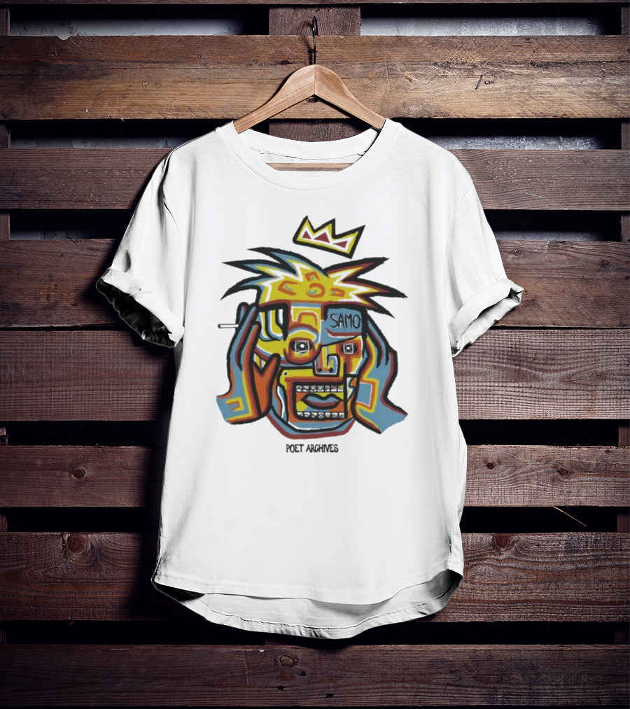 SAMO Crown Poet Archives Street Art Inspired T-Shirt