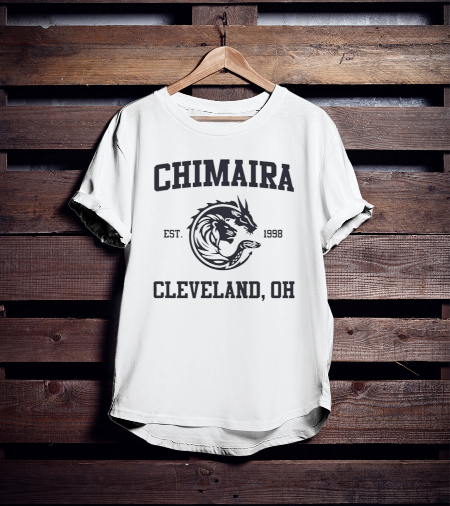 Chimaira Cleveland OH Est 1998 Dragon Beast Emblem T-Shirt