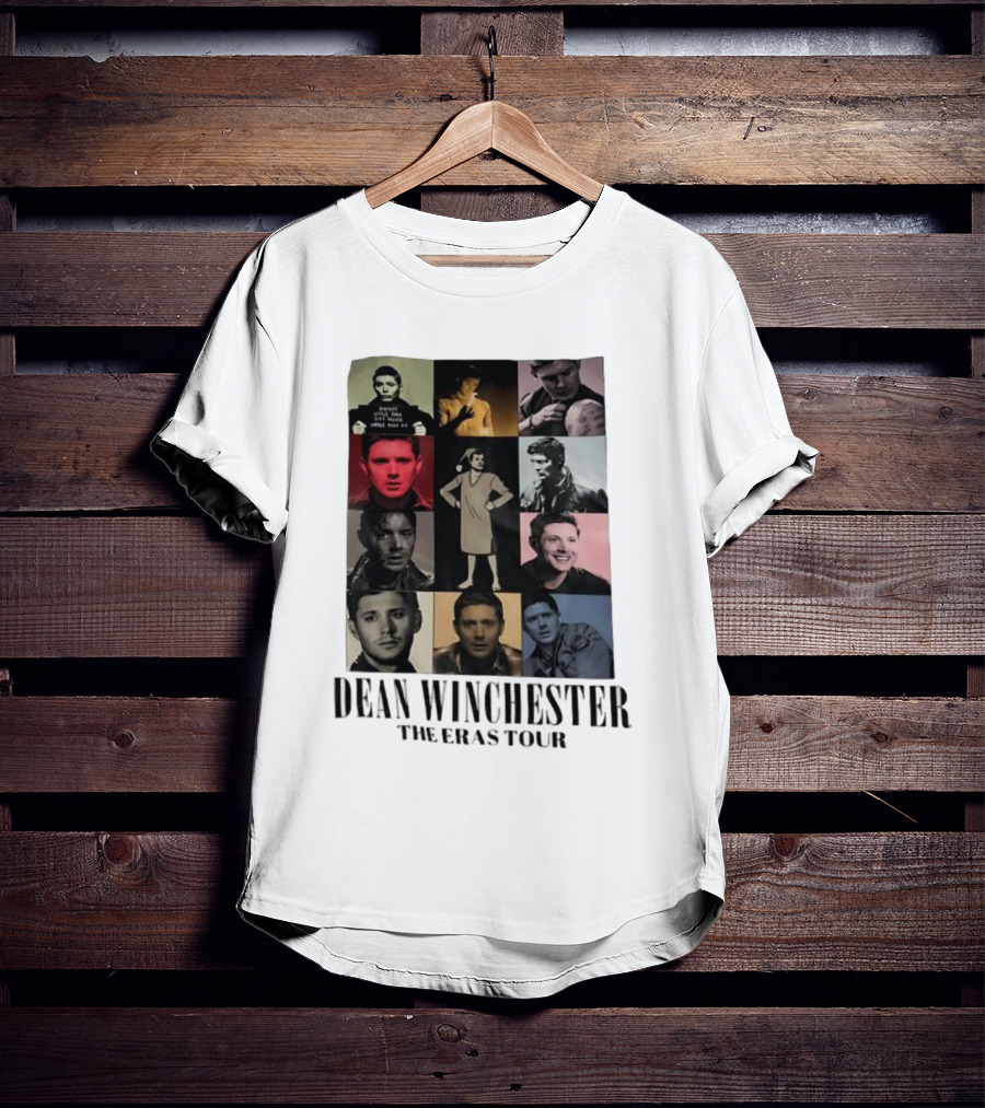 Dean Winchester The Eras Tour Supernatural TV Show T-Shirt