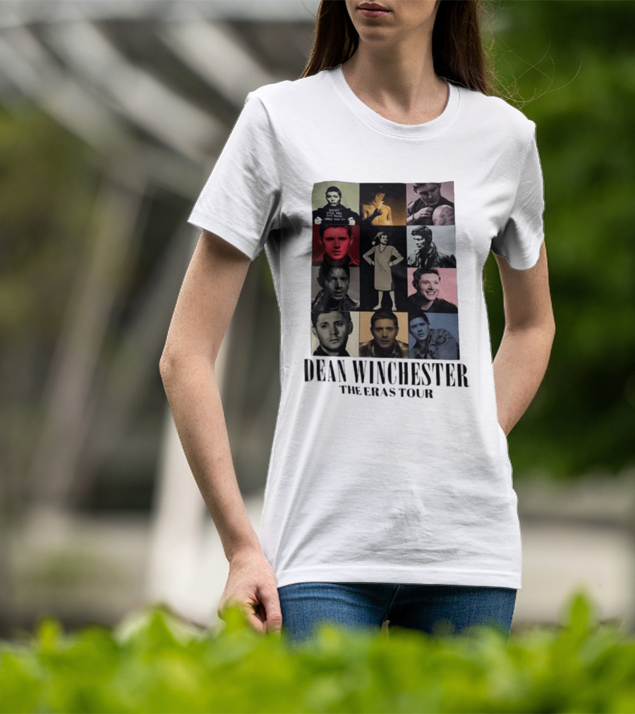Dean Winchester The Eras Tour Supernatural TV Show T-Shirt