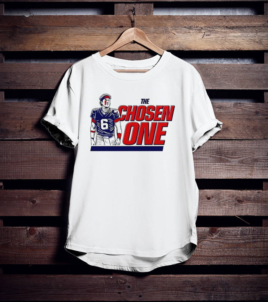 Jaxson Dart New York Giants The Chosen One T-Shirt