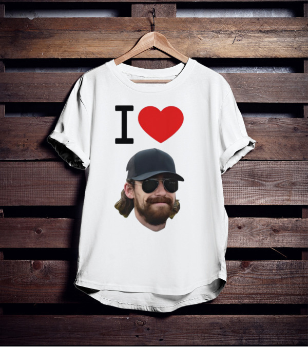 I Heart Ryan Blaney Racing Fan Apparel T-Shirt