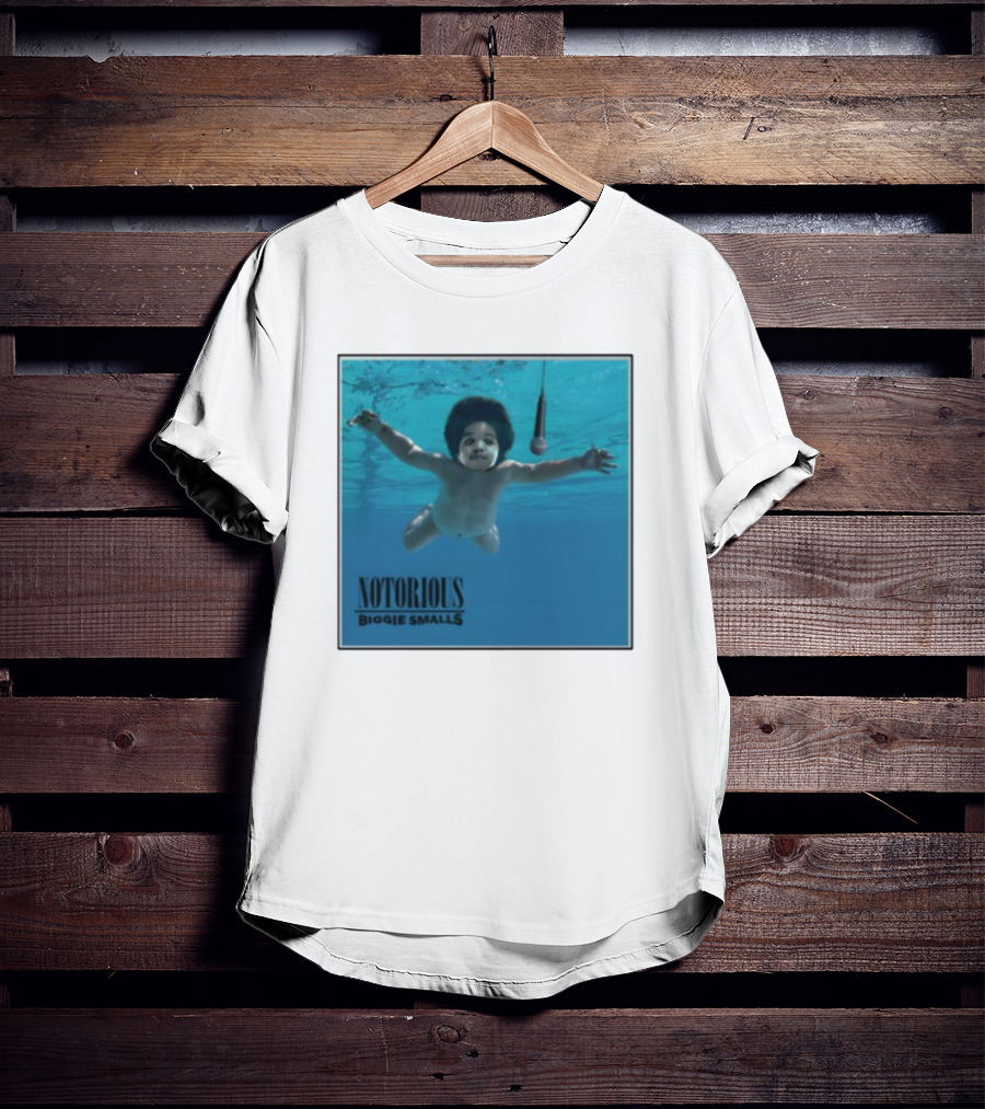 Eggs Tyrone Notorious Biggie Smalls Baby Swimming Microphone T-Shirt
