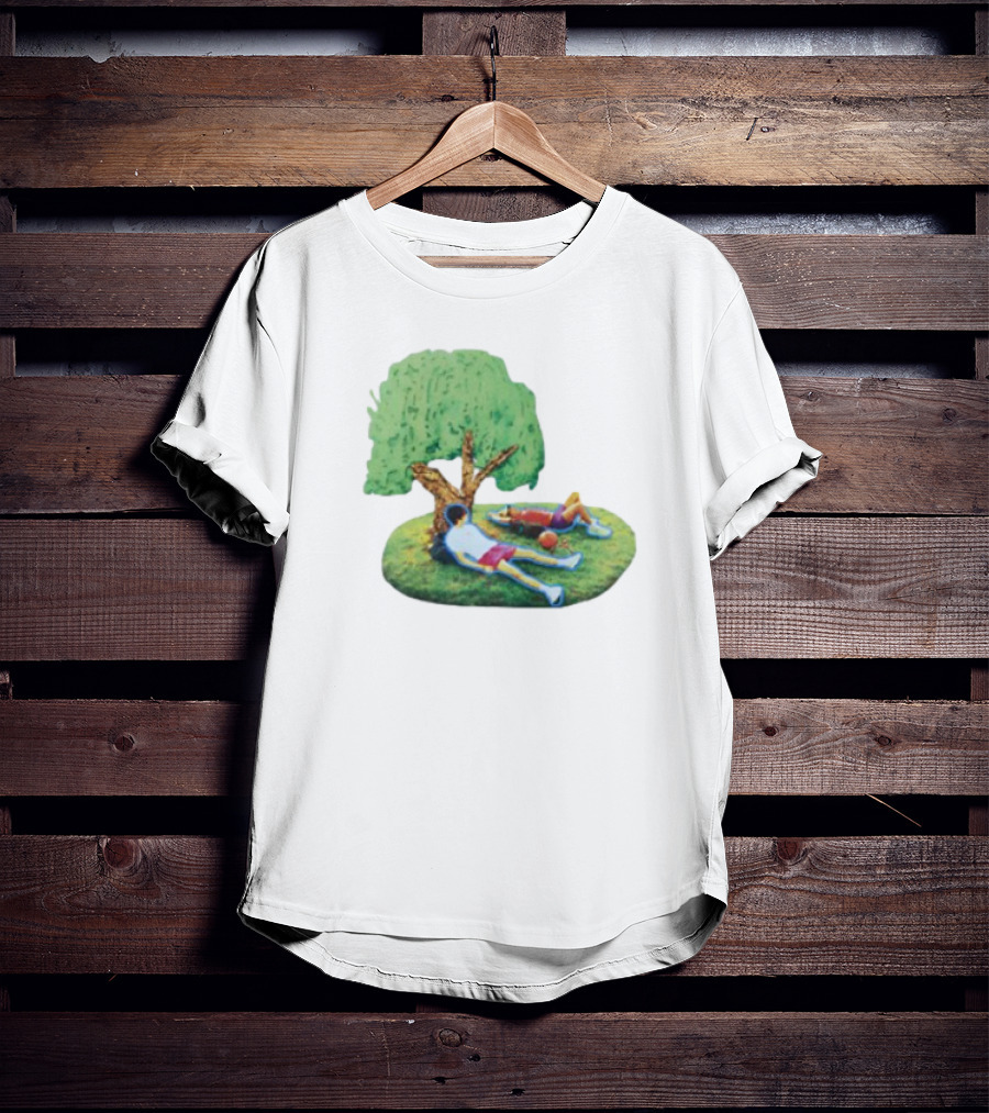 Slushynoobz Tree Relaxing Under Summer Shade With Friends T-Shirt