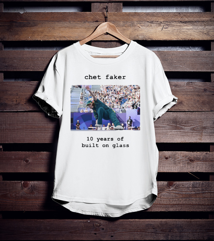 Chet Faker 10 Years Of Built On Glass Breakdancer Performance Event T-Shirt