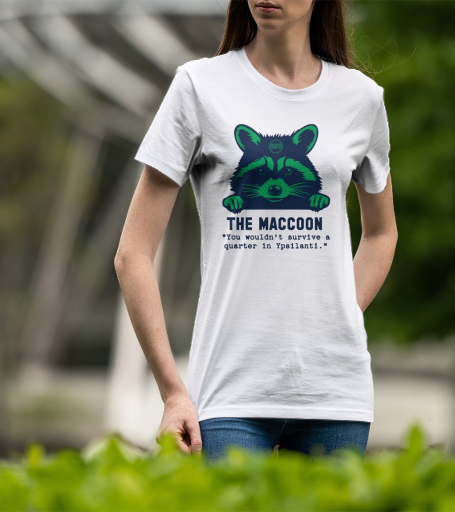 The Maccoon Sickos Committee Ypsilanti Survival Challenge T-Shirt